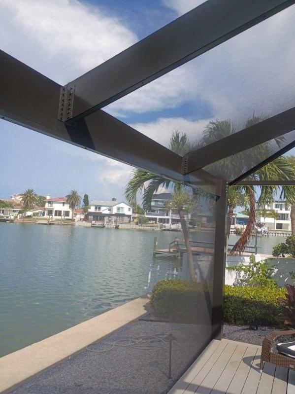 Branching Out Construction custom built aluminum pool enclosure