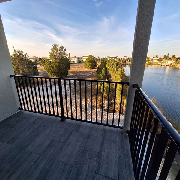 Branching Out Construction custom aluminum railing